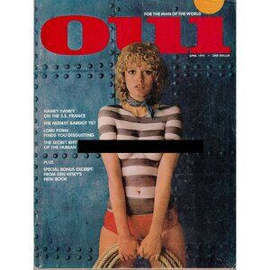 Vintage Oui Magazine April 1973 Mens Lifestyle Issue Vol. 2 No. 4 Collectible